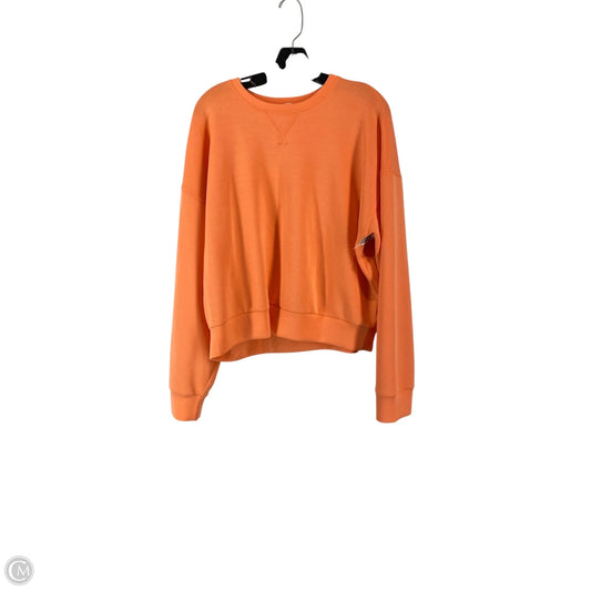 Top Long Sleeve By Spanx In Orange, Size: L