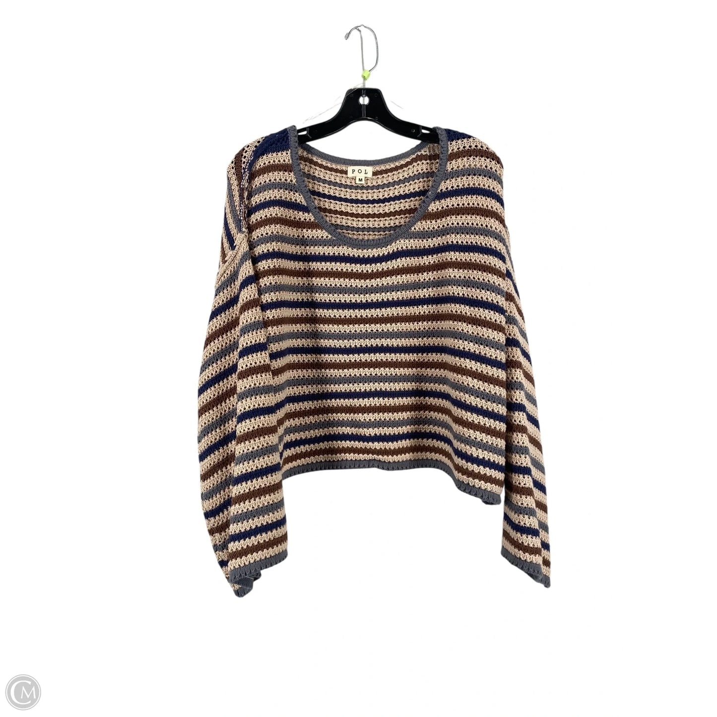 Sweater By Pol In Striped Pattern, Size: M