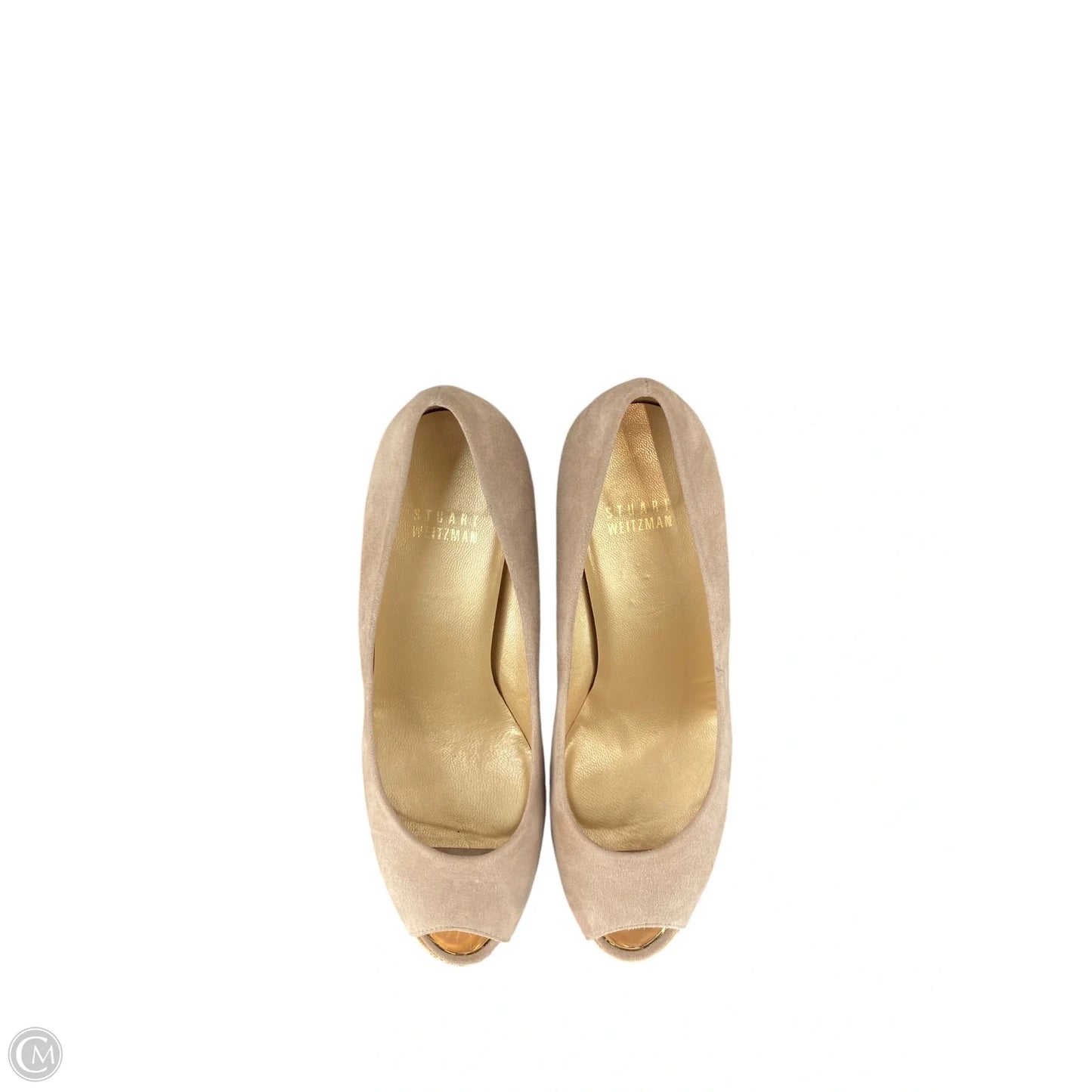Shoes Designer By Stuart Weitzman In Beige, Size: 6.5