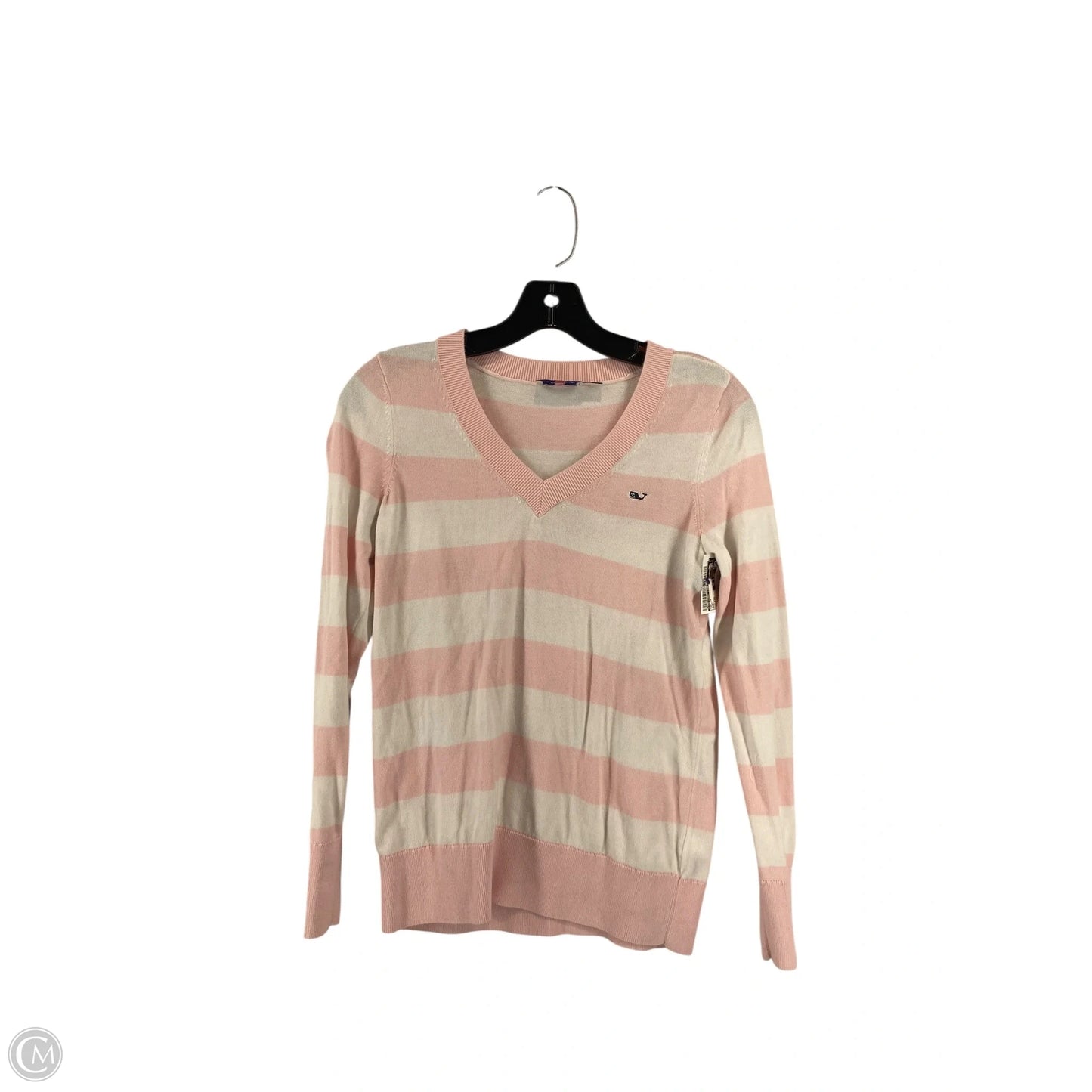 Top Long Sleeve By Vineyard Vines In Pink, Size: Xxs