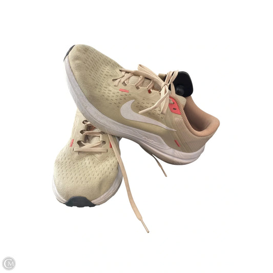 Shoes Athletic By Nike In Beige, Size: 7.5
