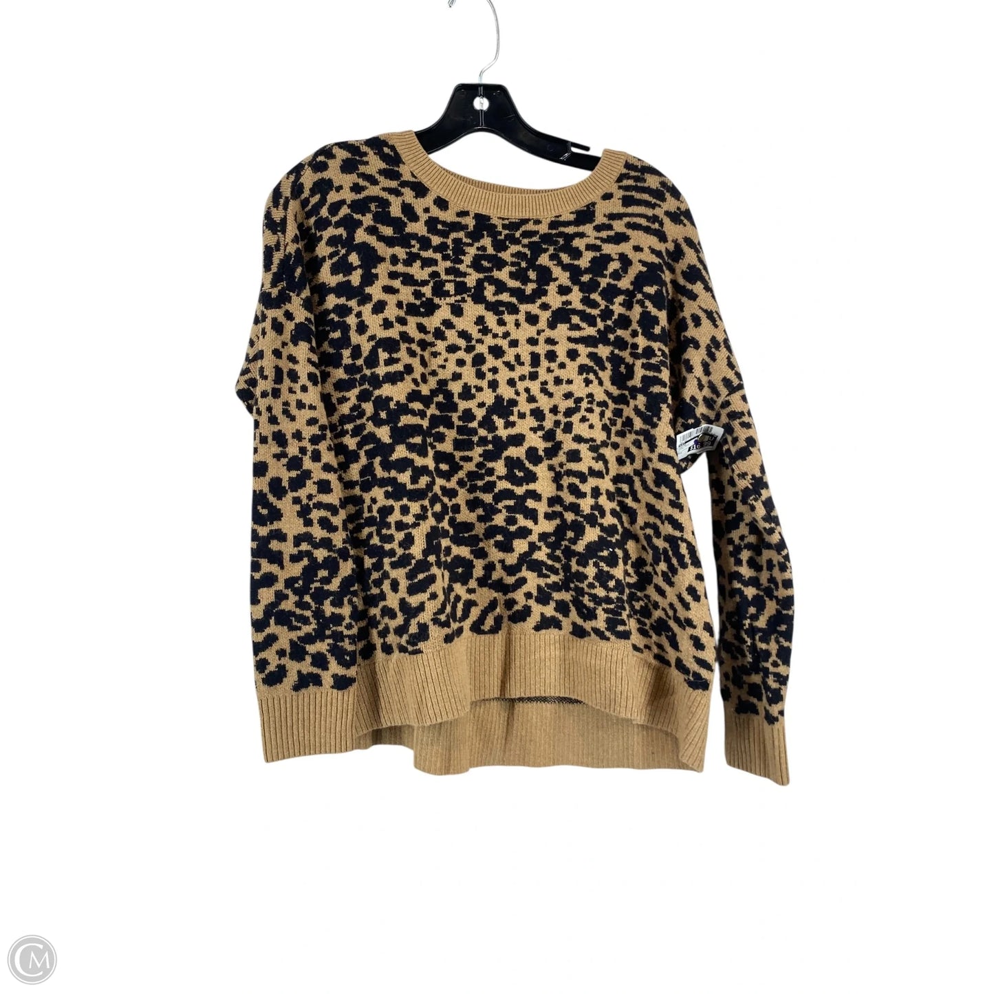 Sweater By Loft In Animal Print, Size: M