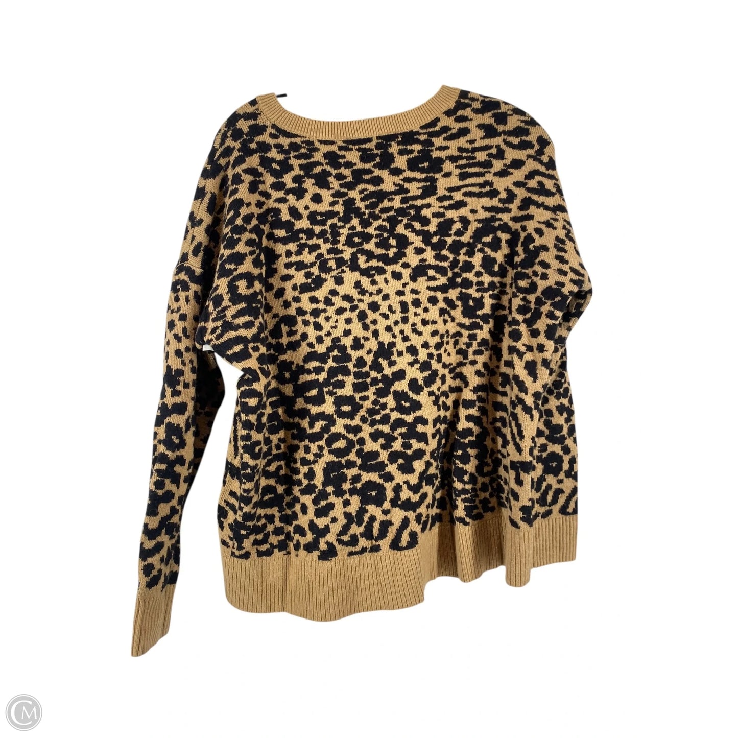 Sweater By Loft In Animal Print, Size: M