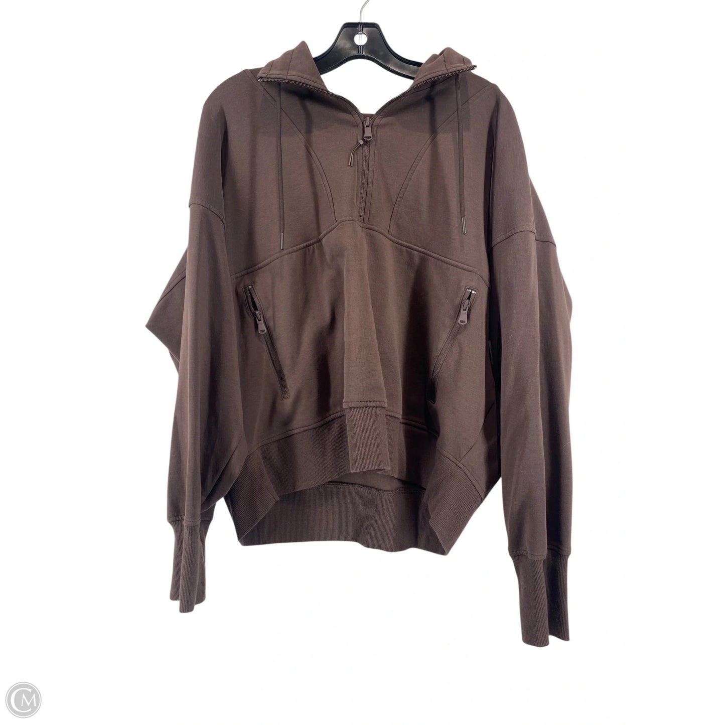 Athletic Jacket By Old Navy In Brown, Size: Xxl