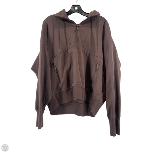 Athletic Jacket By Old Navy In Brown, Size: Xxl