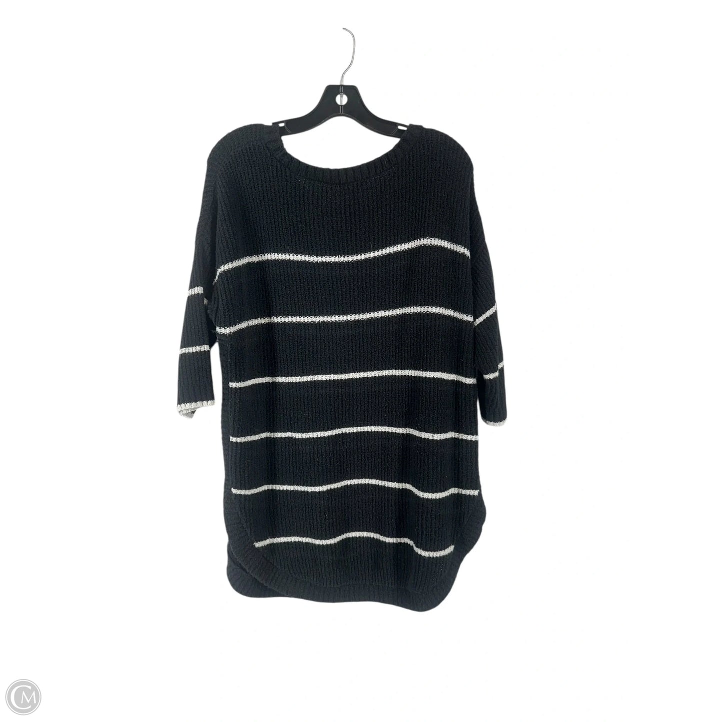 Sweater By Express In Striped Pattern, Size: L