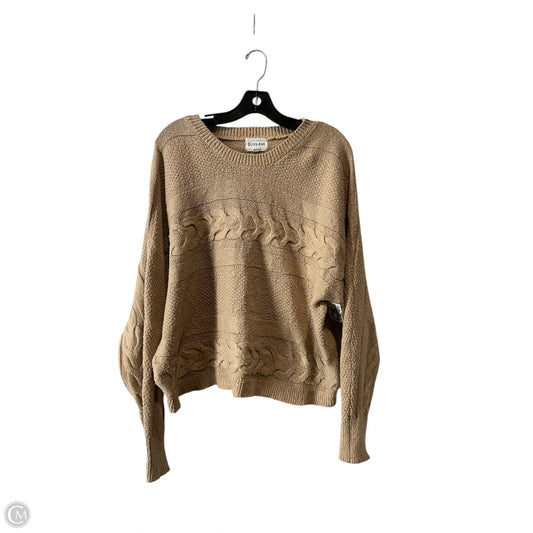 Sweater By Olive And Oak In Brown, Size: L