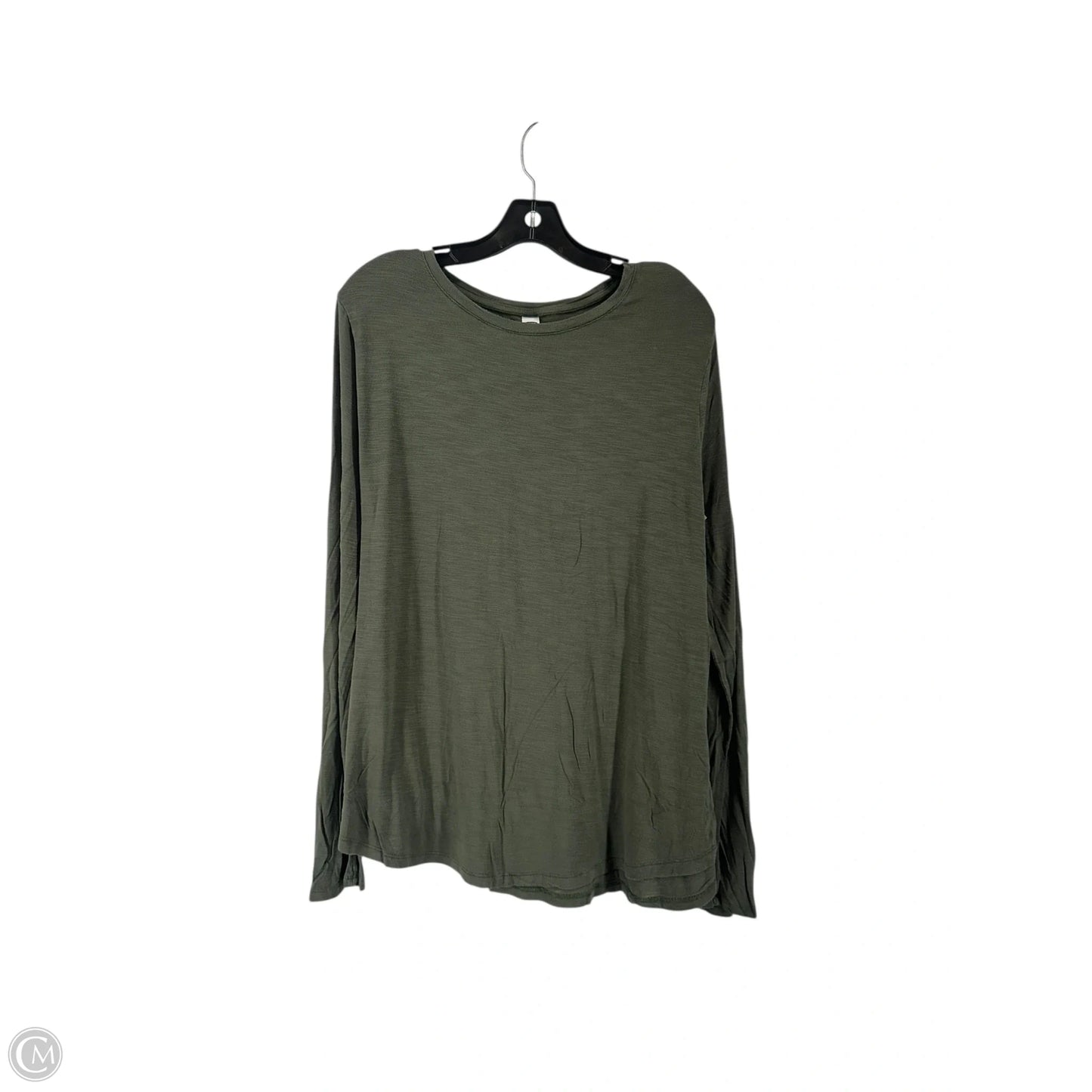 Top Long Sleeve By Old Navy In Green, Size: Xl