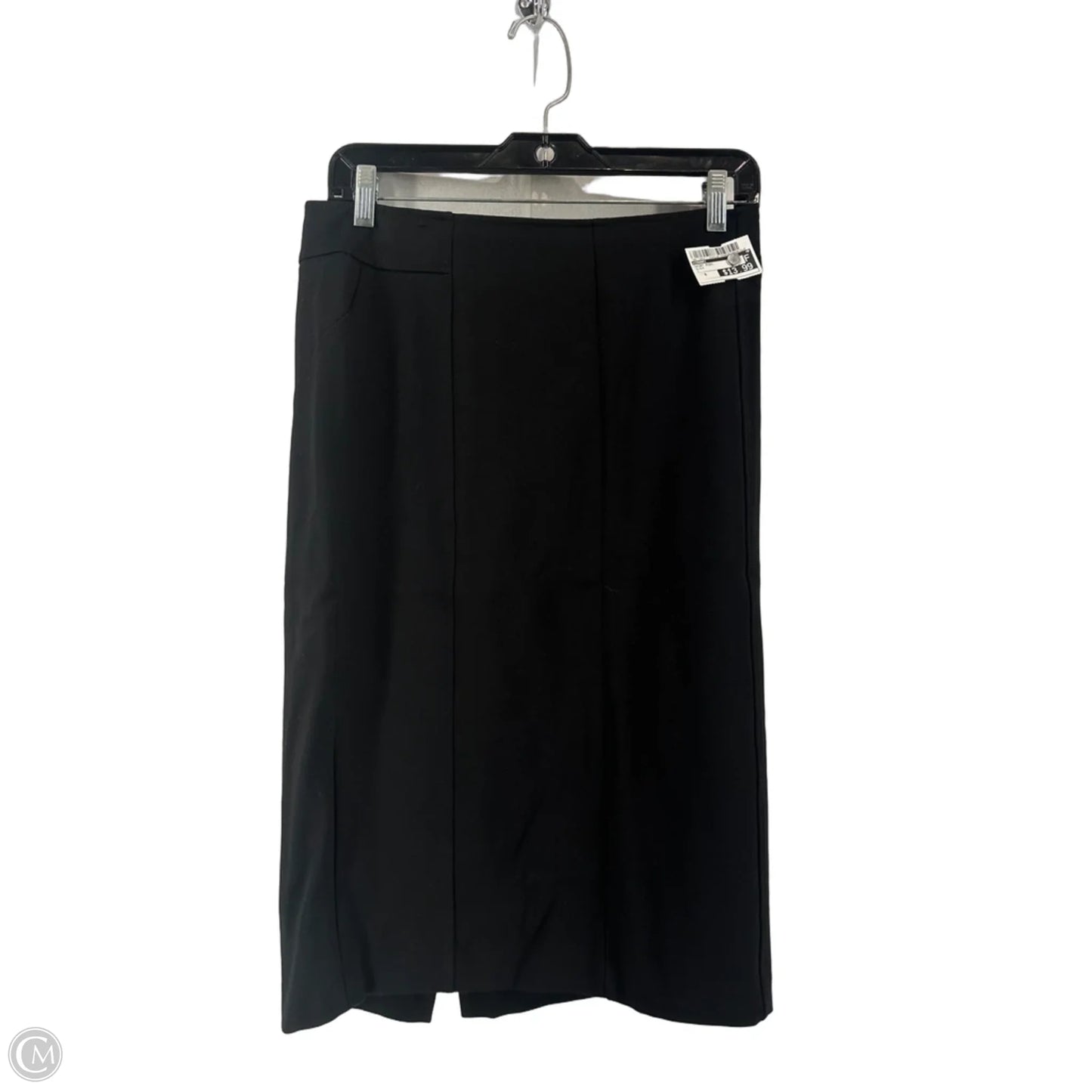 Skirt Midi By Tahari In Black, Size: 6