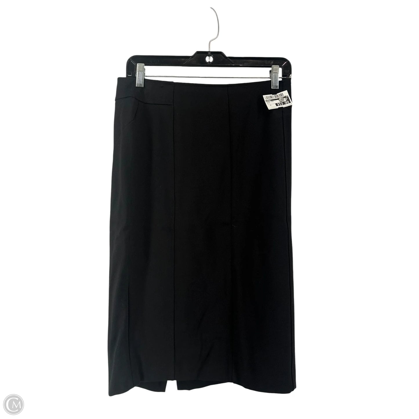 Skirt Midi By Tahari In Black, Size: 6