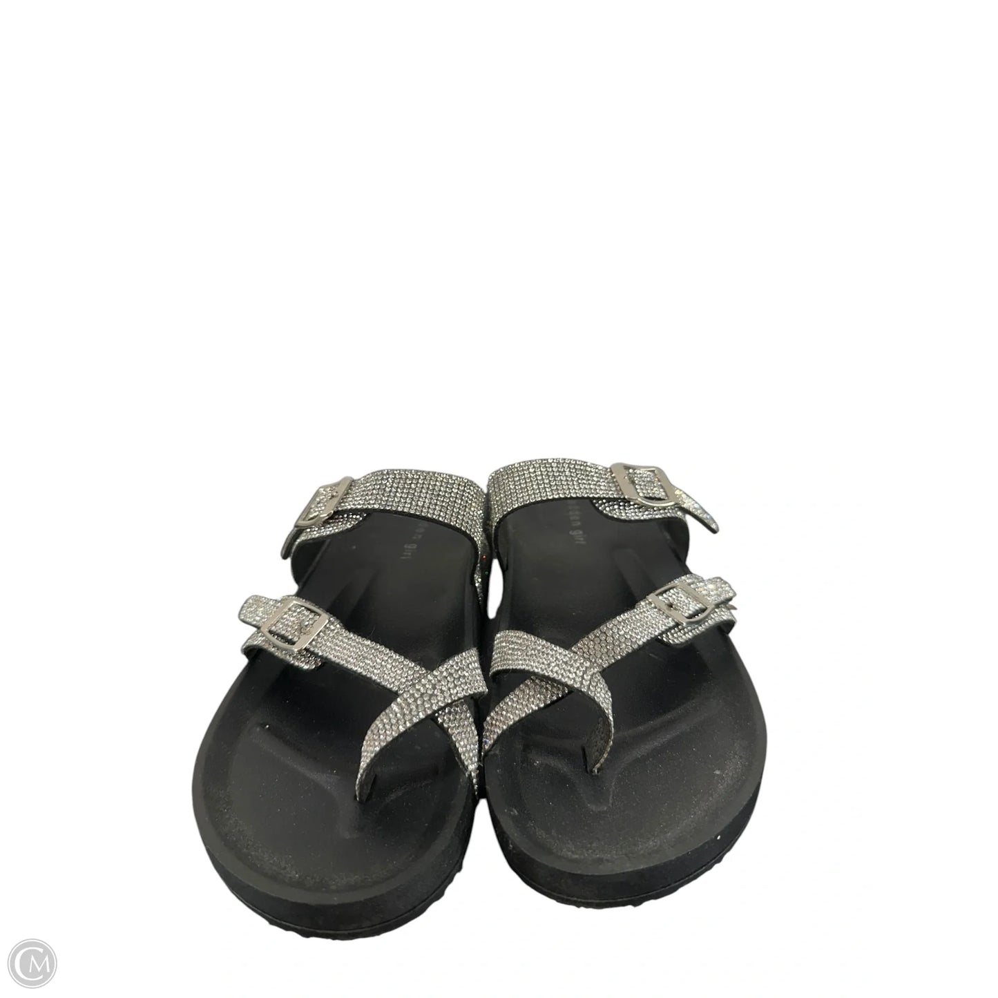 Sandals Flats By Madden Girl In Black, Size: 7.5