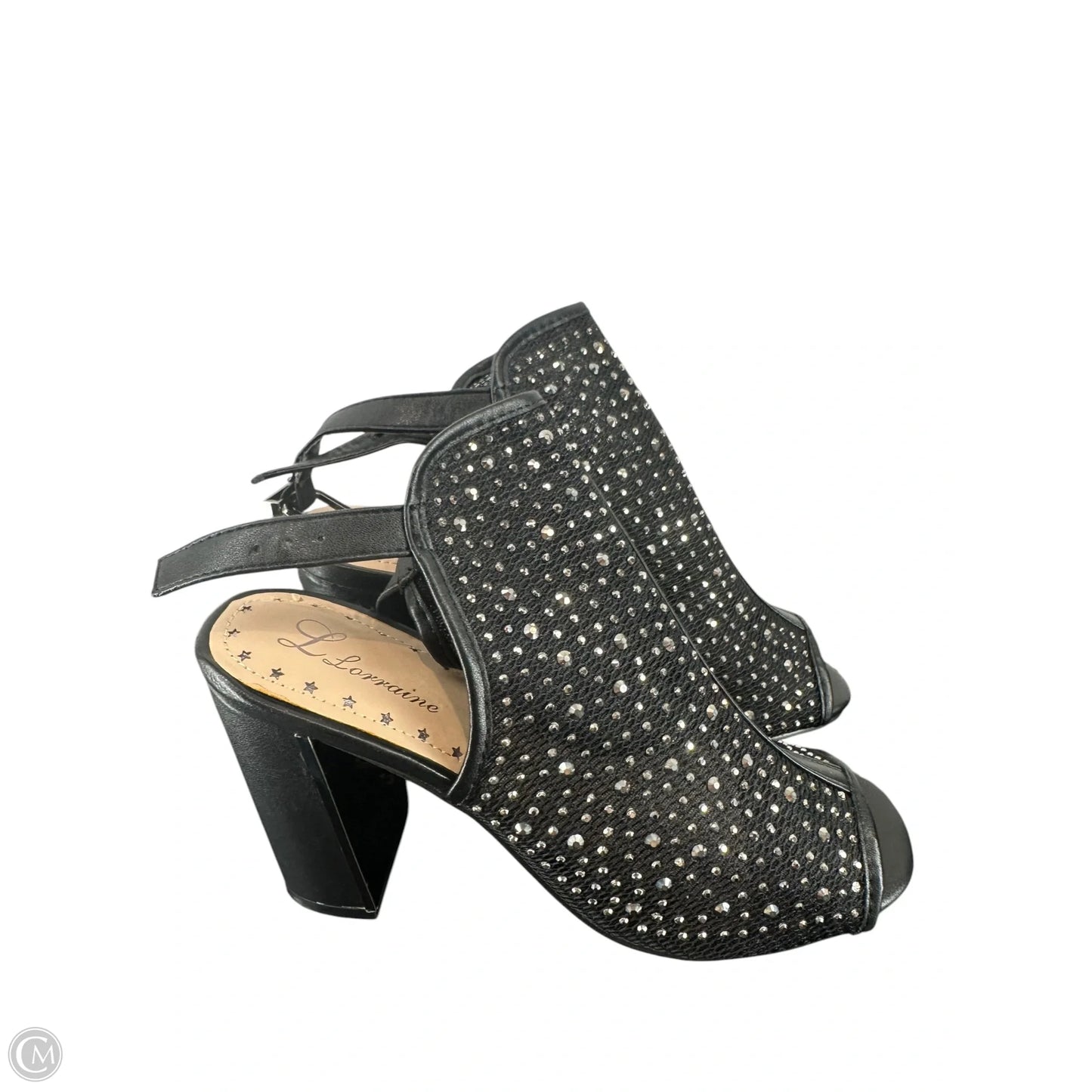 Shoes Heels Block By Clothes Mentor In Black, Size: 8