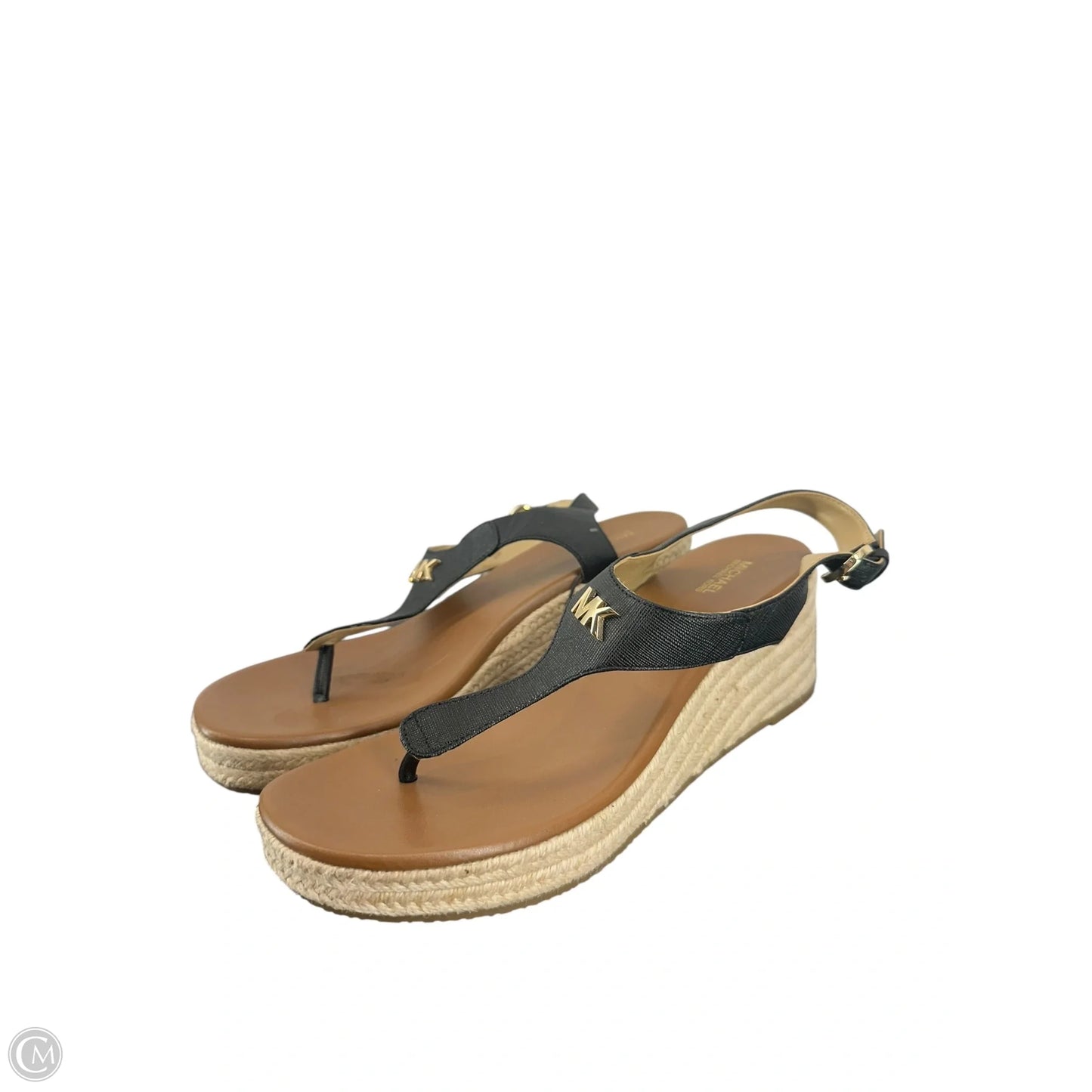 Shoes Designer By Michael Kors In Black & Brown, Size: 9.5