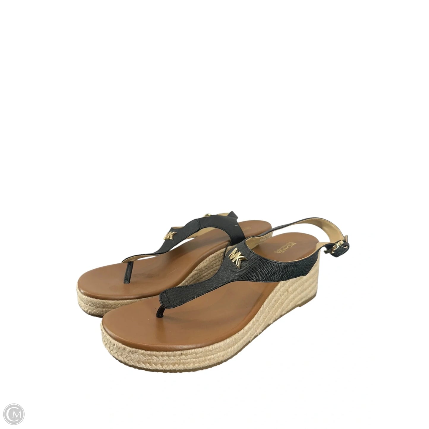 Shoes Designer By Michael Kors In Black & Brown, Size: 9.5