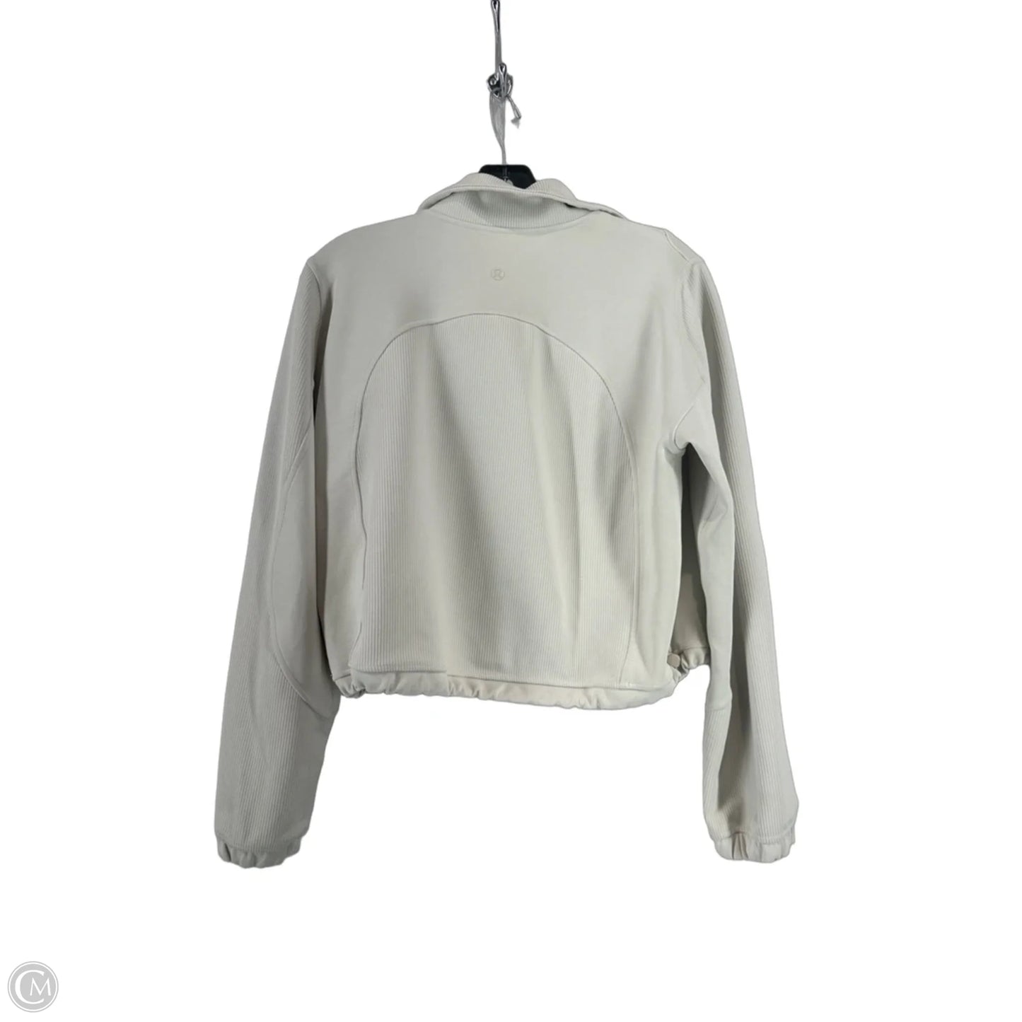 Sweatshirt Collar By Lululemon In Grey, Size: 4