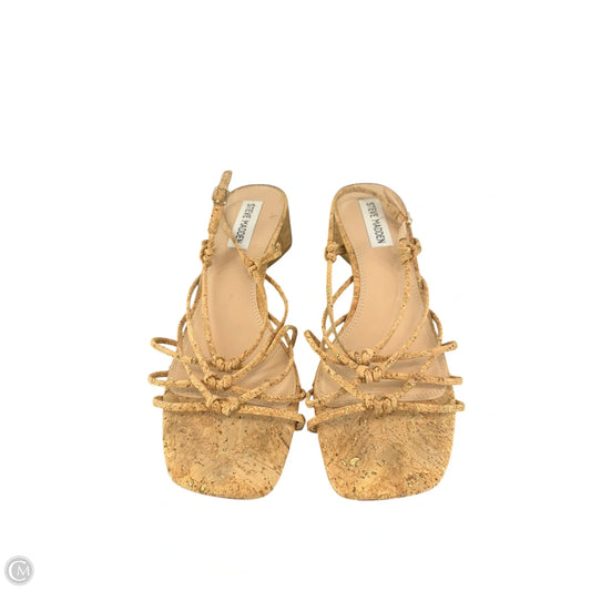 Shoes Heels Block By Steve Madden In Brown, Size: 8