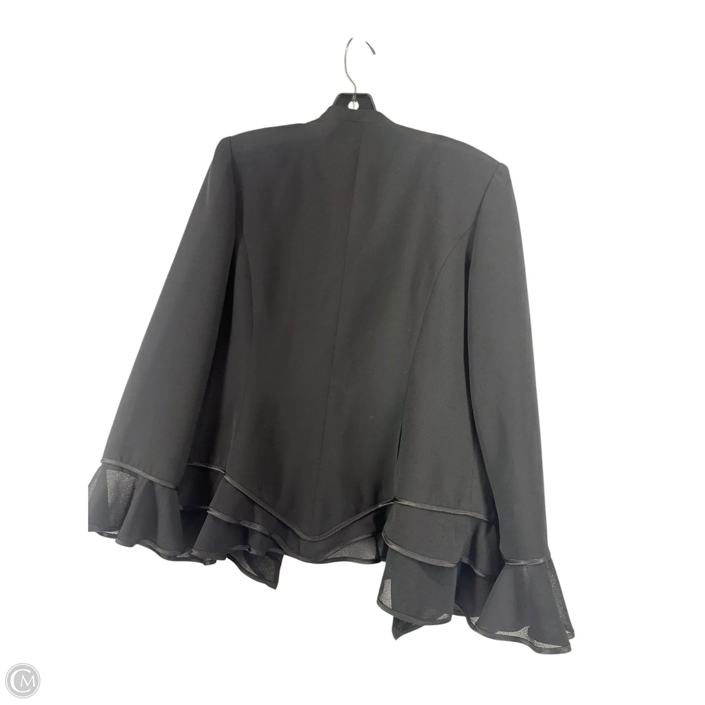 Blazer By Clothes Mentor In Black, Size: 10