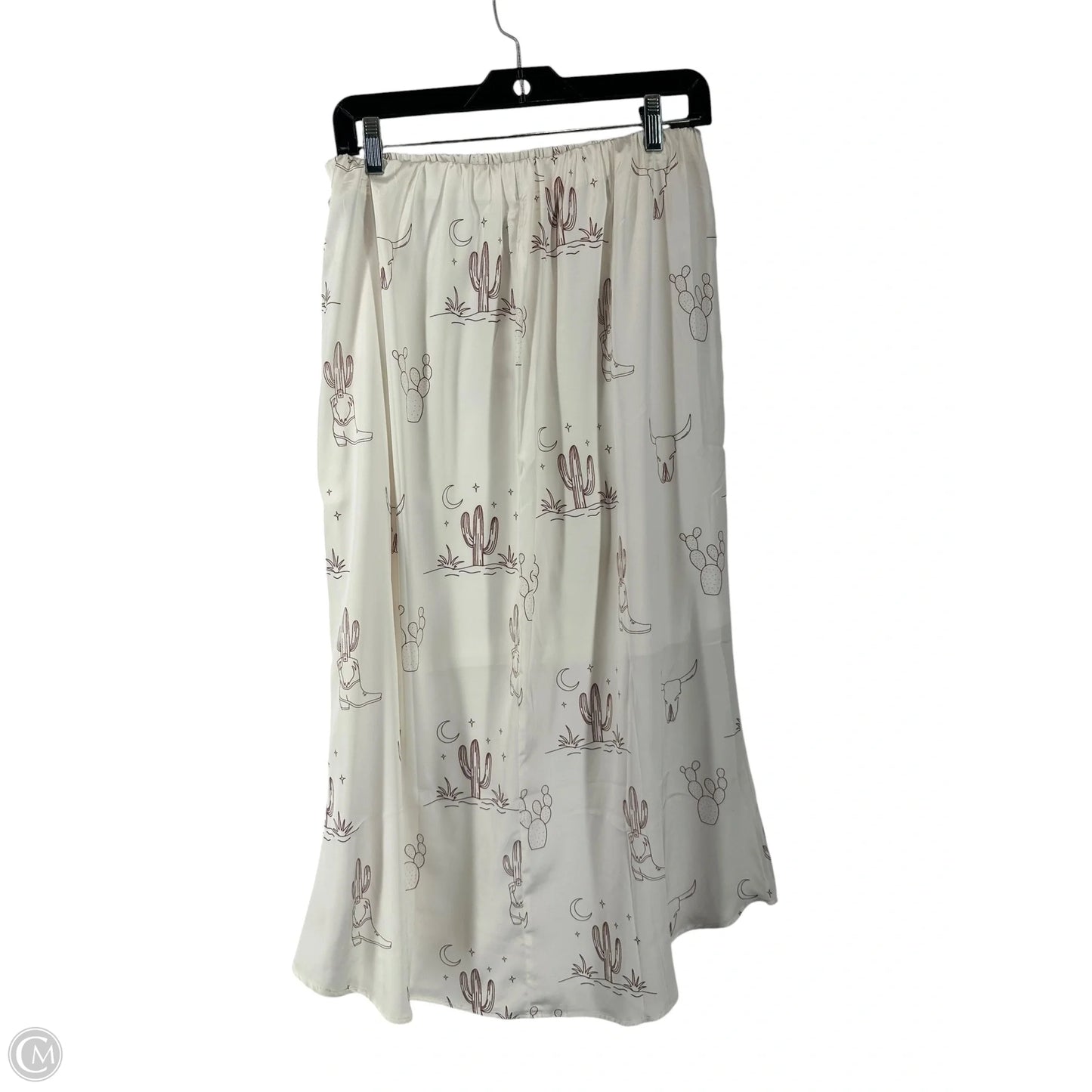 Skirt Maxi By Davi & Dani In White, Size: M