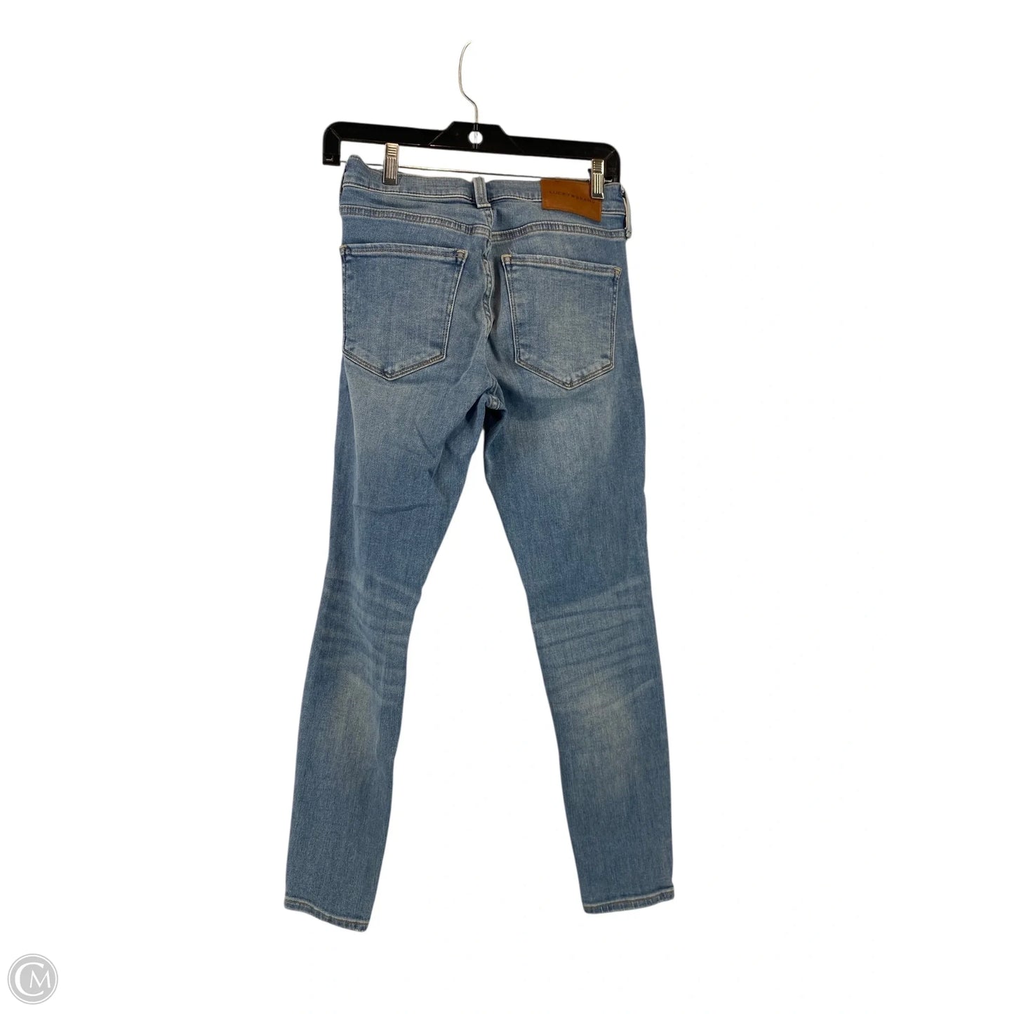 Jeans Skinny By Lucky Brand In Blue Denim, Size: 4