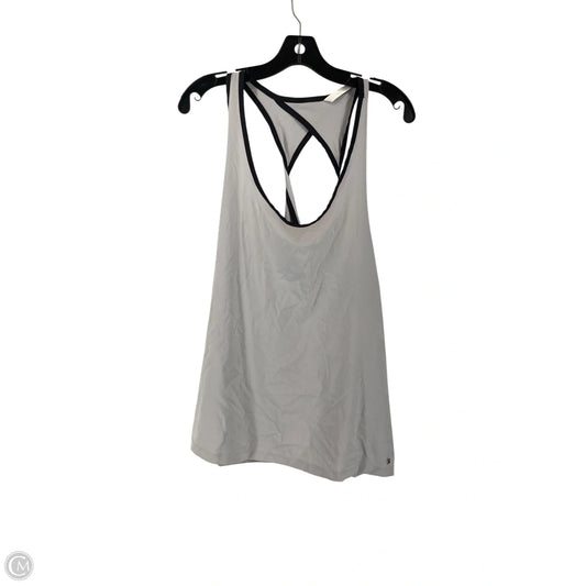 Top Short Sleeve By Fabletics In Grey, Size: Xxl