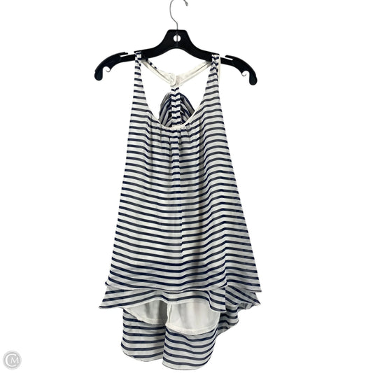 Top Sleeveless By Studio Y In Striped Pattern, Size: L