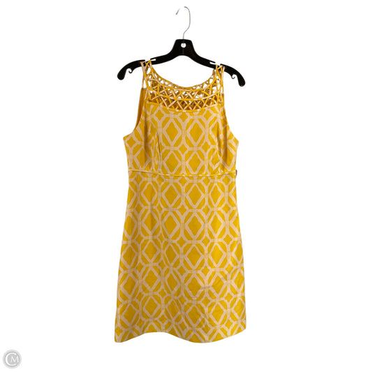 Dress Designer By Lilly Pulitzer In Yellow, Size: 10