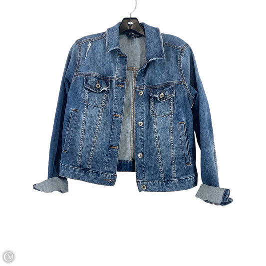 Jacket Denim By Rock And Republic In Blue Denim, Size: S