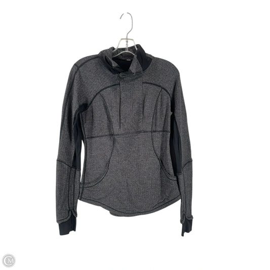 Athletic Jacket By Lululemon In Grey, Size: S