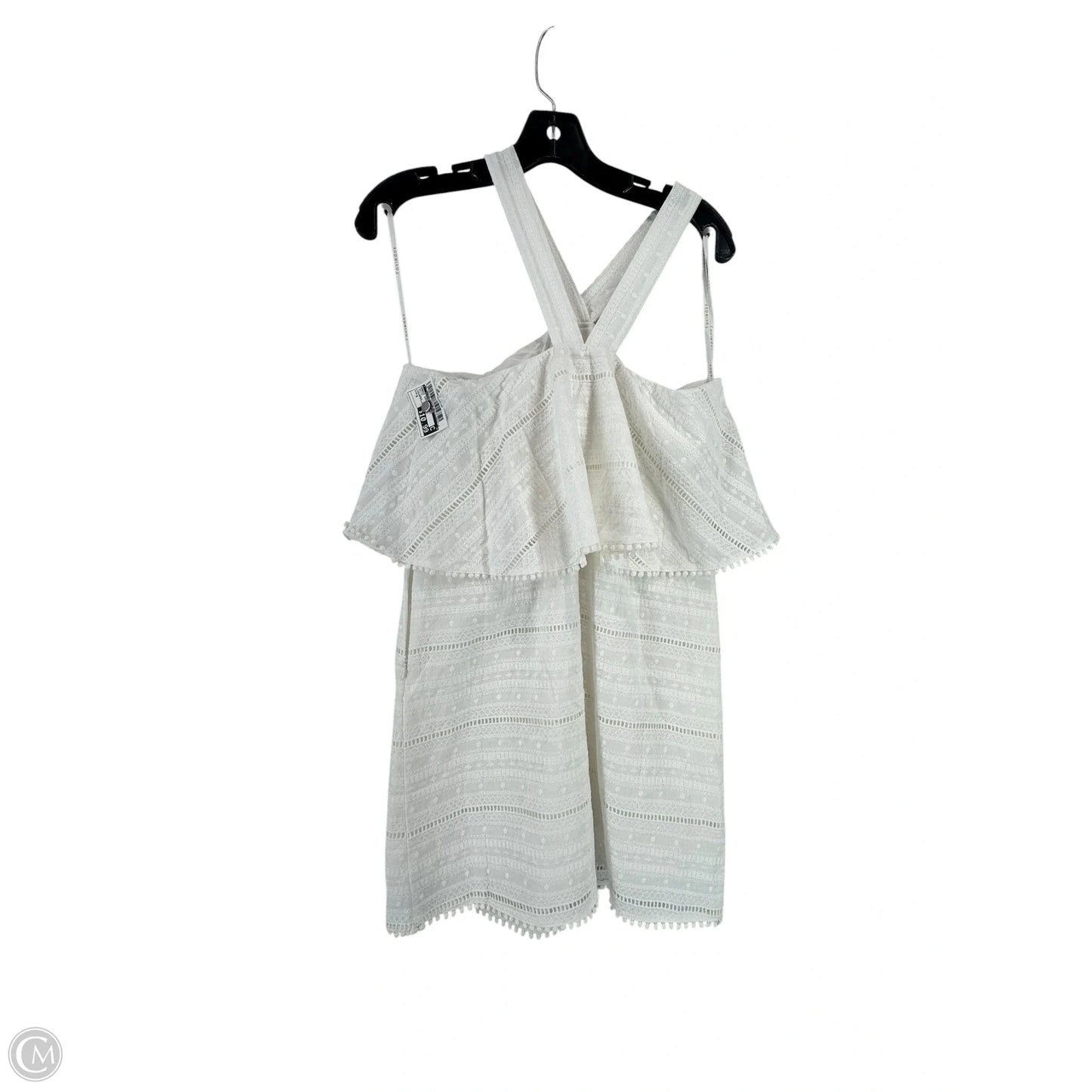 Dress Casual Short By Clothes Mentor In White, Size: S