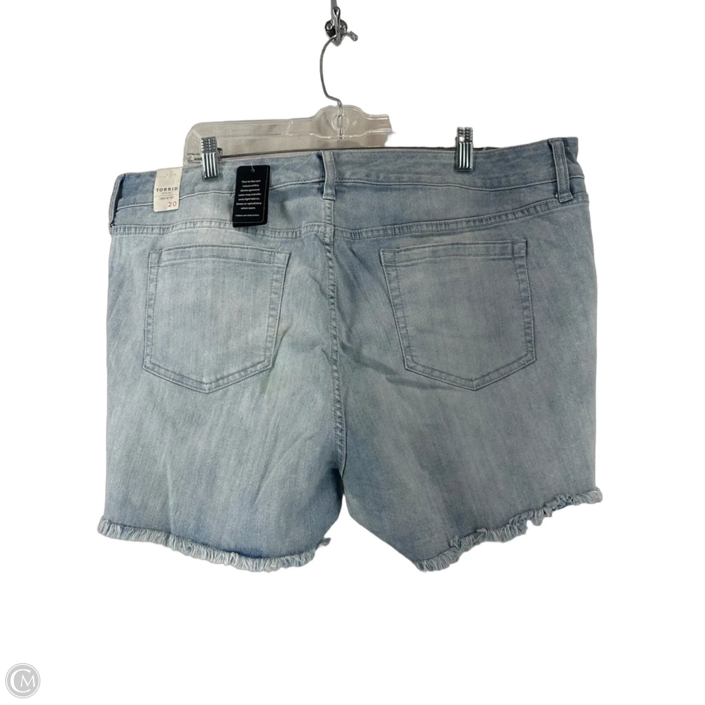Shorts By Torrid In Blue Denim, Size: 20