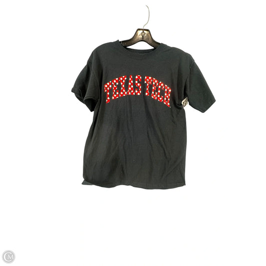 Top Short Sleeve By Gildan In Black, Size: L