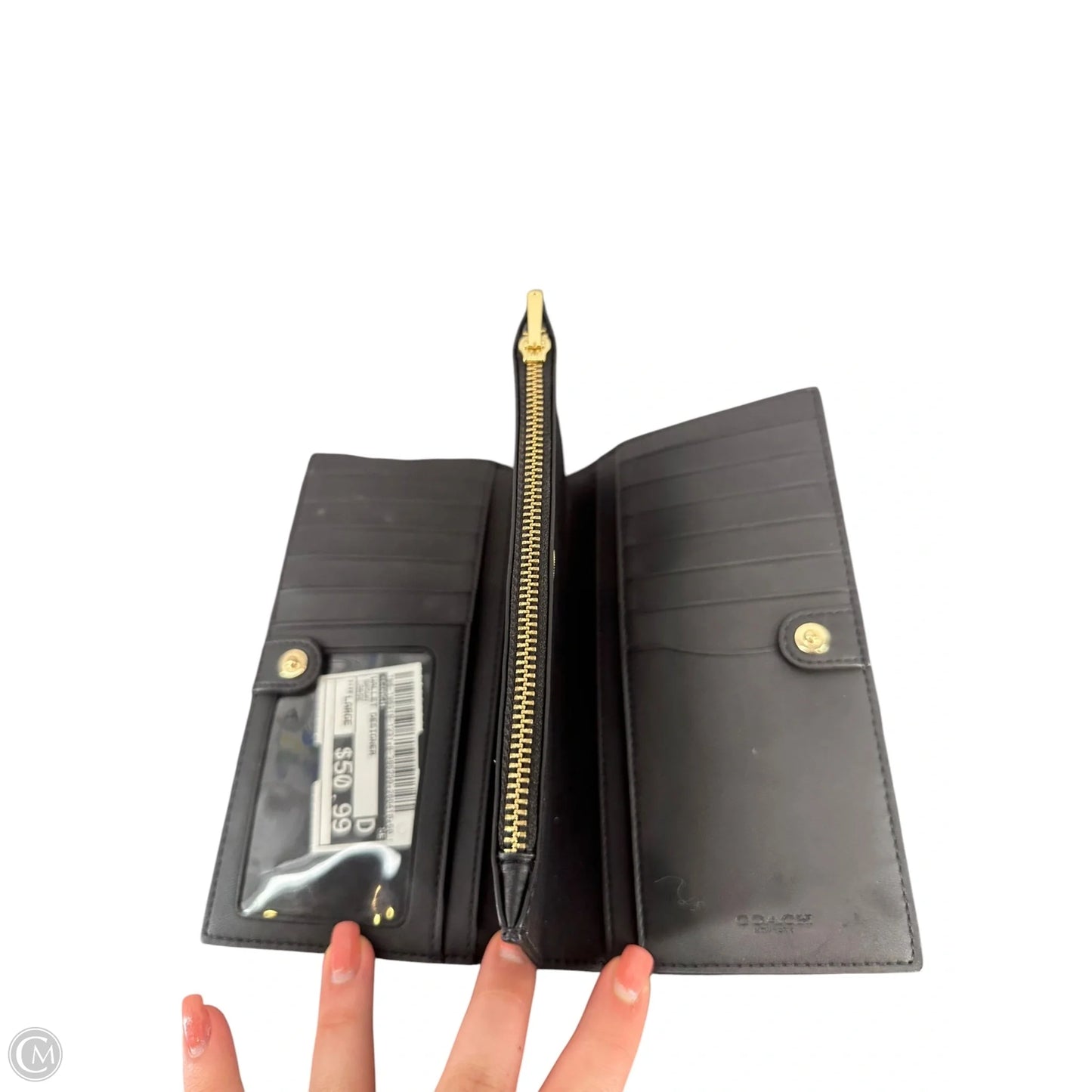 Wallet Designer By Coach, Size: Large