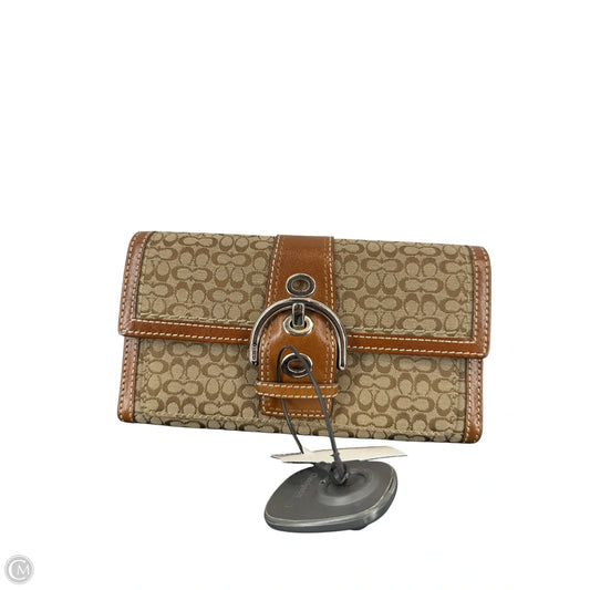 Wallet Designer By Coach, Size: Large