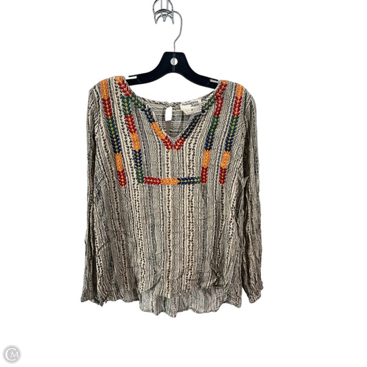 Top Long Sleeve By Savanna Jane In Multi-colored, Size: 1x
