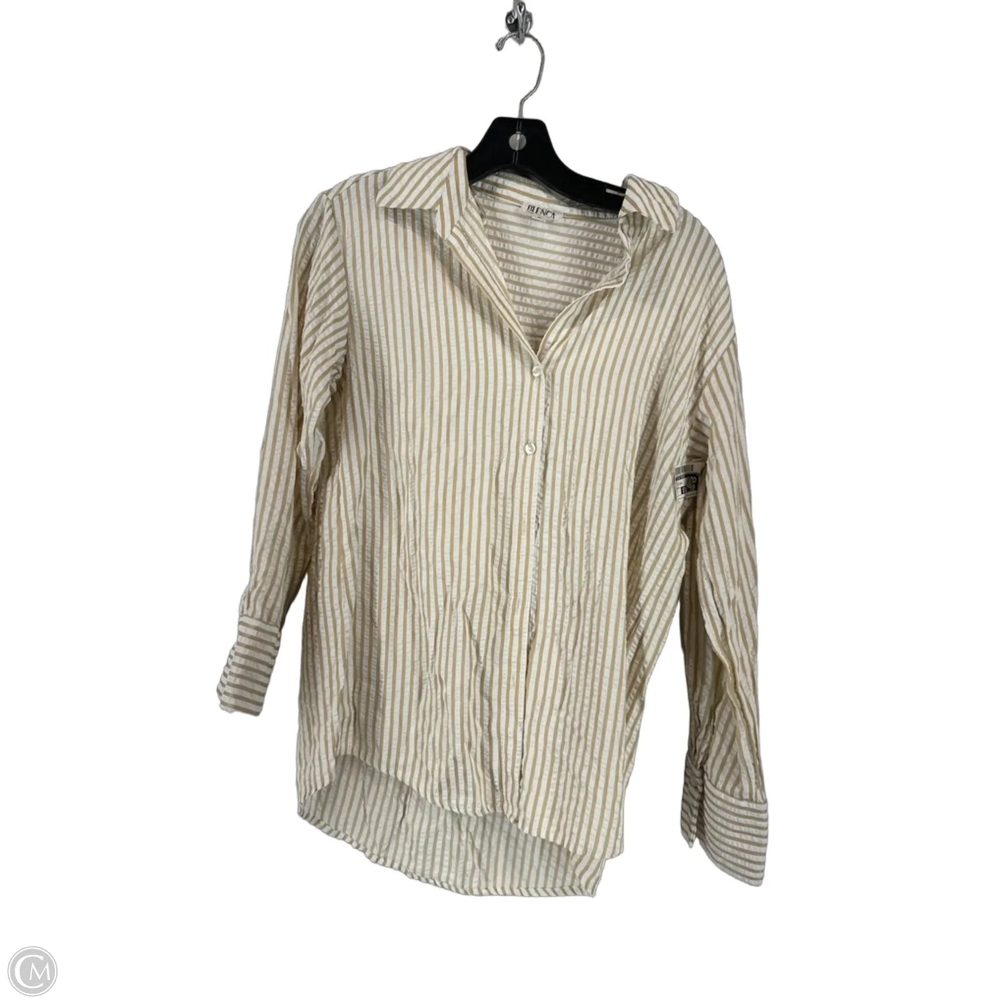 Top Long Sleeve By Clothes Mentor In Striped Pattern, Size: S