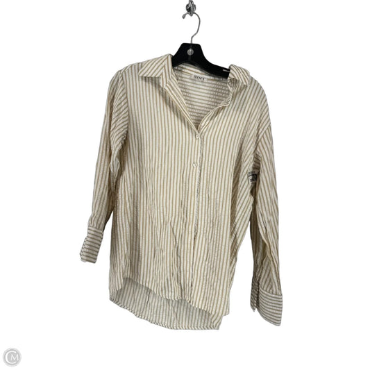 Top Long Sleeve By Clothes Mentor In Striped Pattern, Size: S