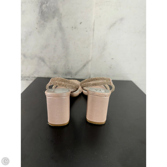Shoes Heels Block By Sugar In Pink, Size: 7.5
