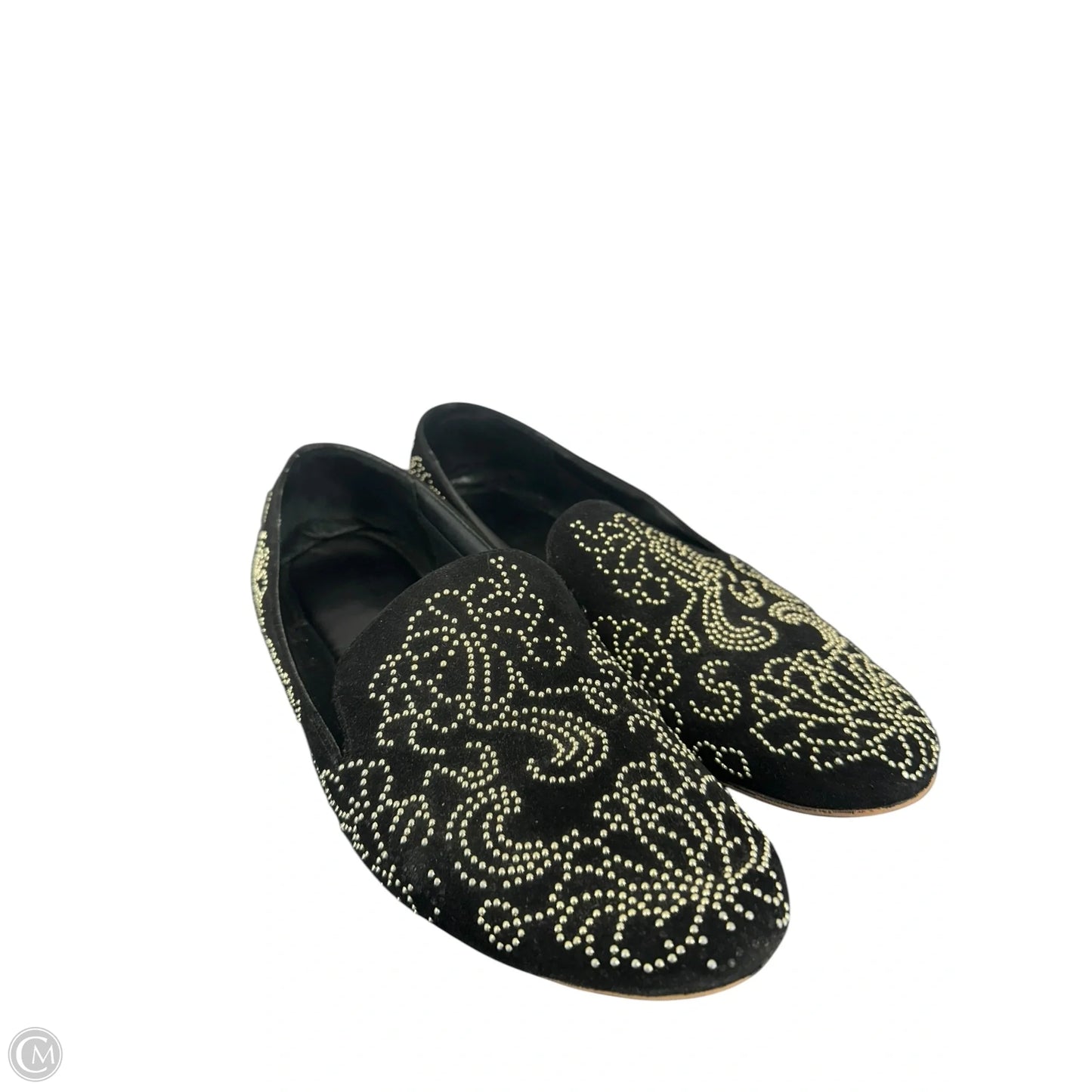 Shoes Flats By Chicos In Black, Size: 10