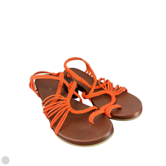 Sandals Flats By Maurices In Orange, Size: 6