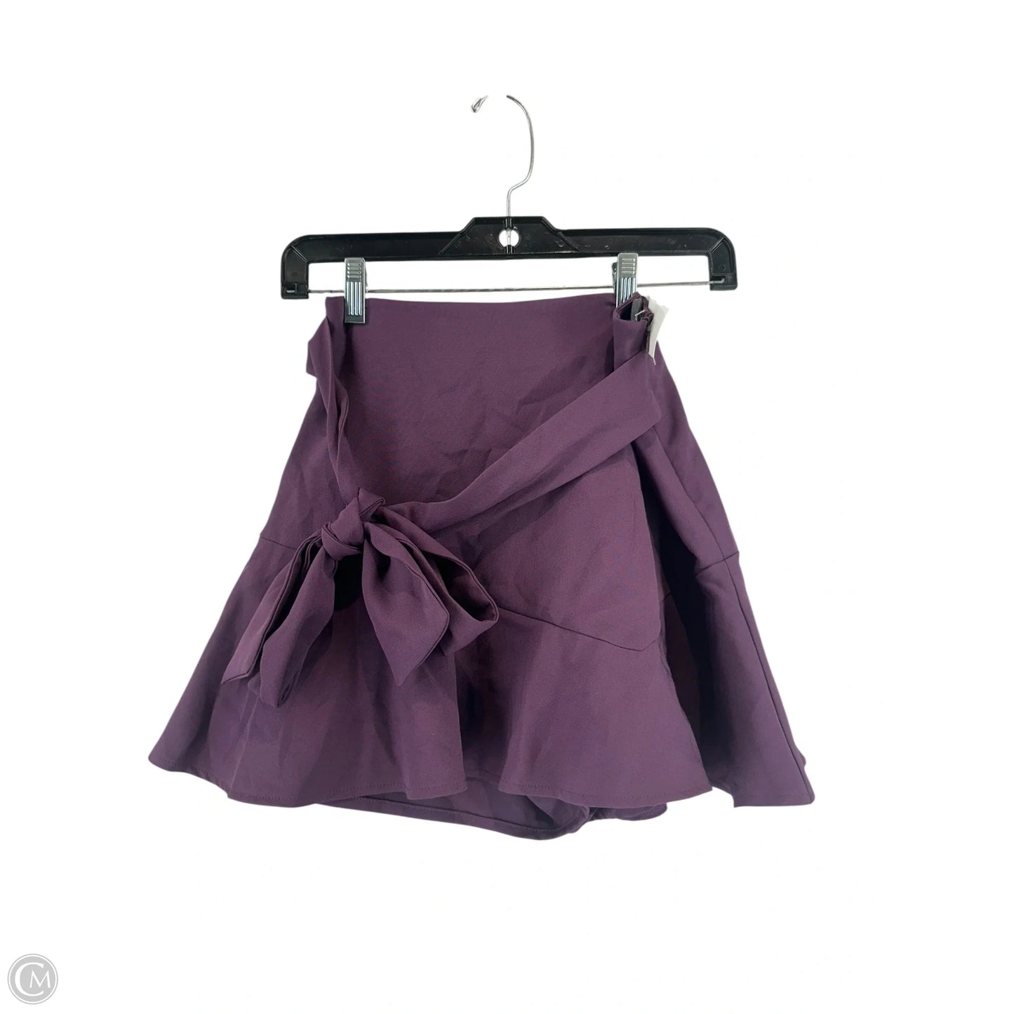 Skirt Mini & Short By Zara In Purple, Size: Xs