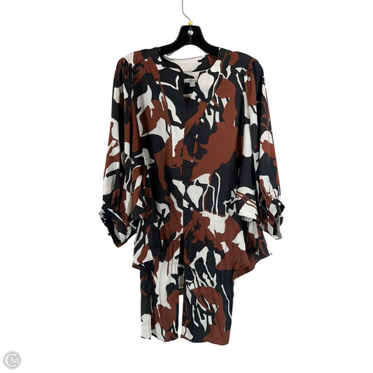 Top 3/4 Sleeve By Chicos In Multi-colored, Size: 6
