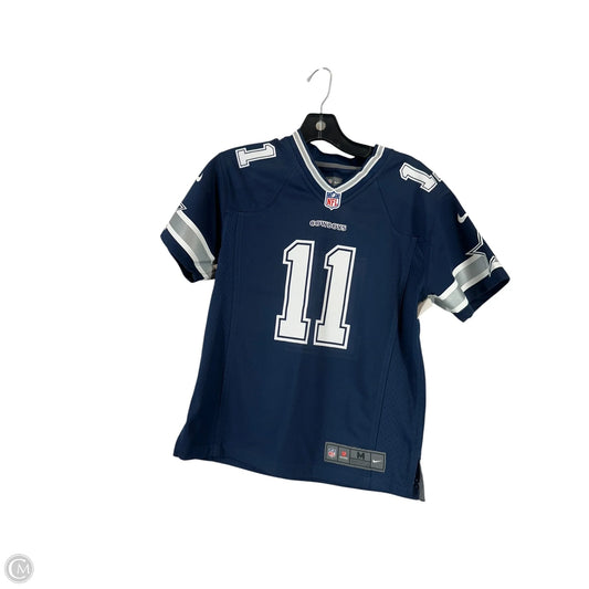 Top Short Sleeve By Nfl In Navy, Size: M