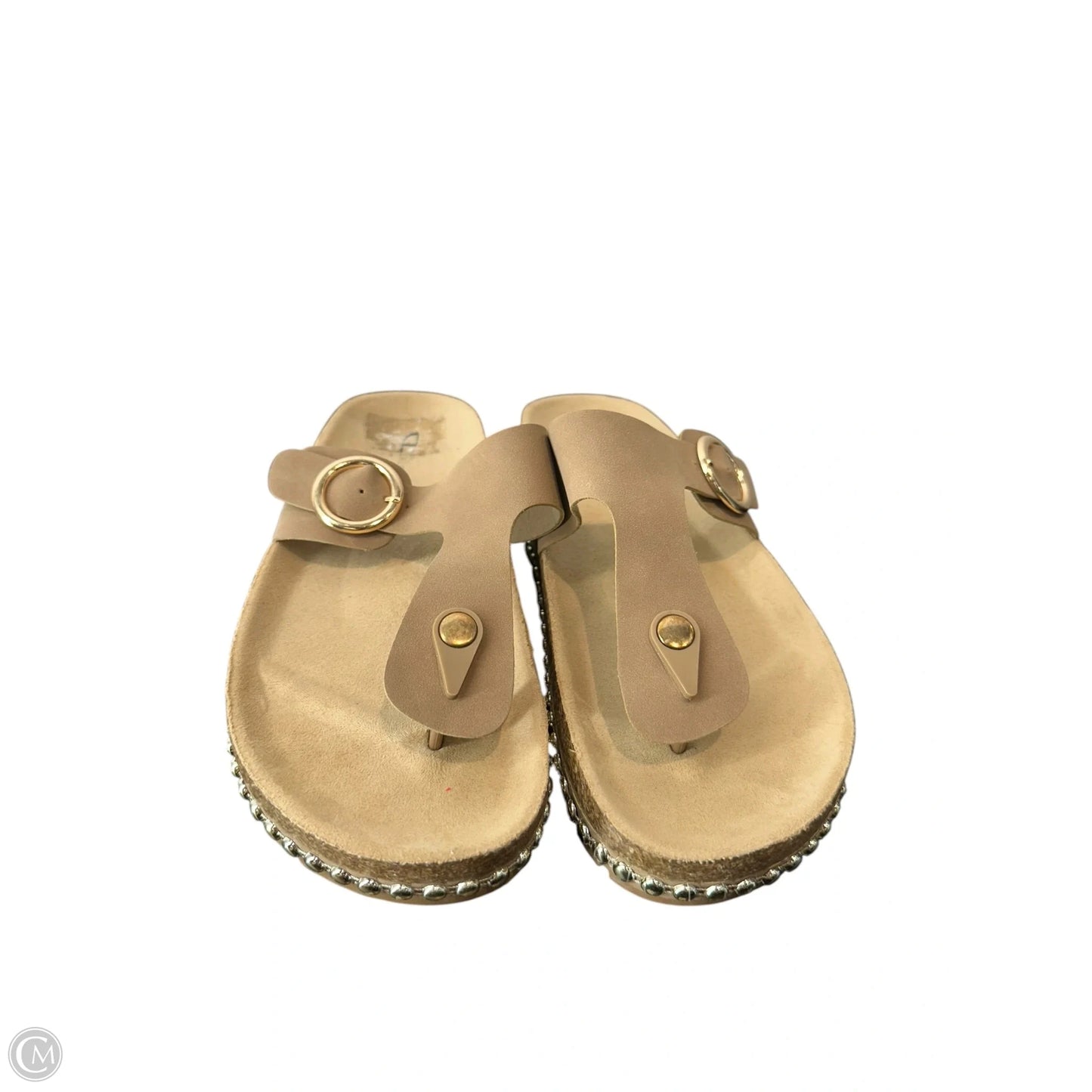 Sandals Flats By Cl By Chinese Laundry In Tan, Size: 11
