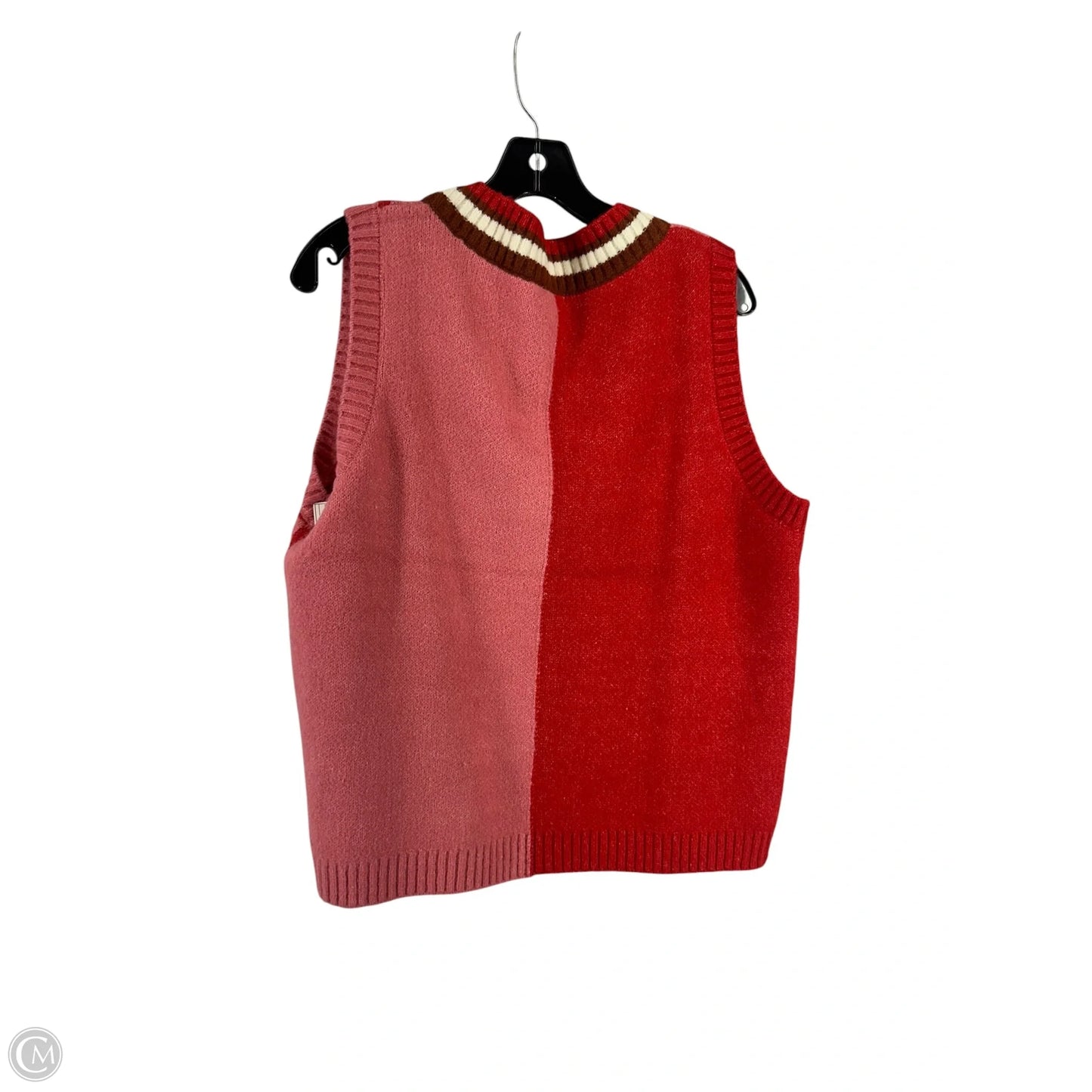 Vest Other By Versona In Pink, Size: Xl