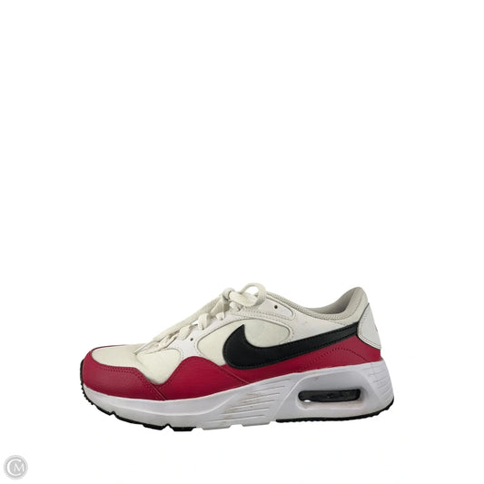 Shoes Sneakers By Nike In Red & White, Size: 10