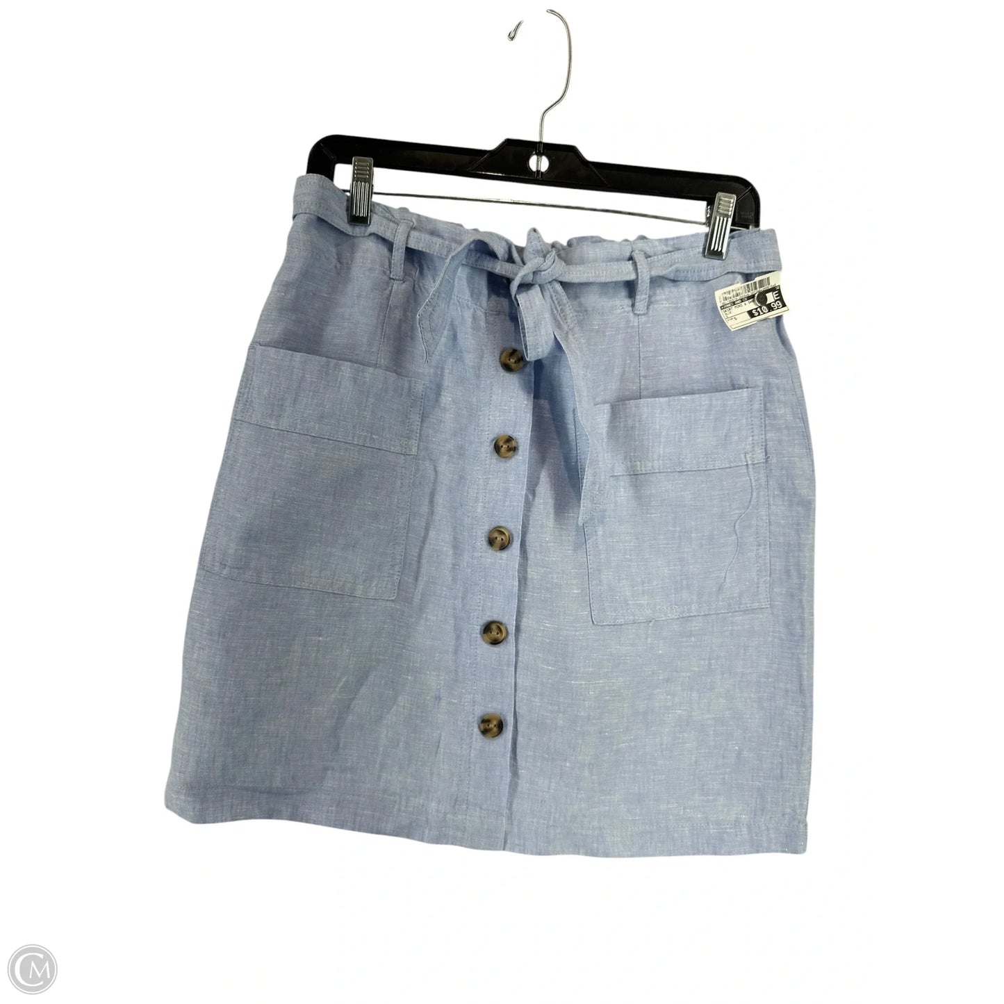 Skirt Mini & Short By Jones And Co In Blue, Size: S