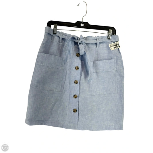 Skirt Mini & Short By Jones And Co In Blue, Size: S