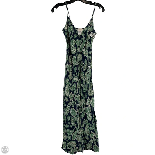 Dress Casual Maxi By Corey Lynn Calter In Blue & Green, Size: Xsp