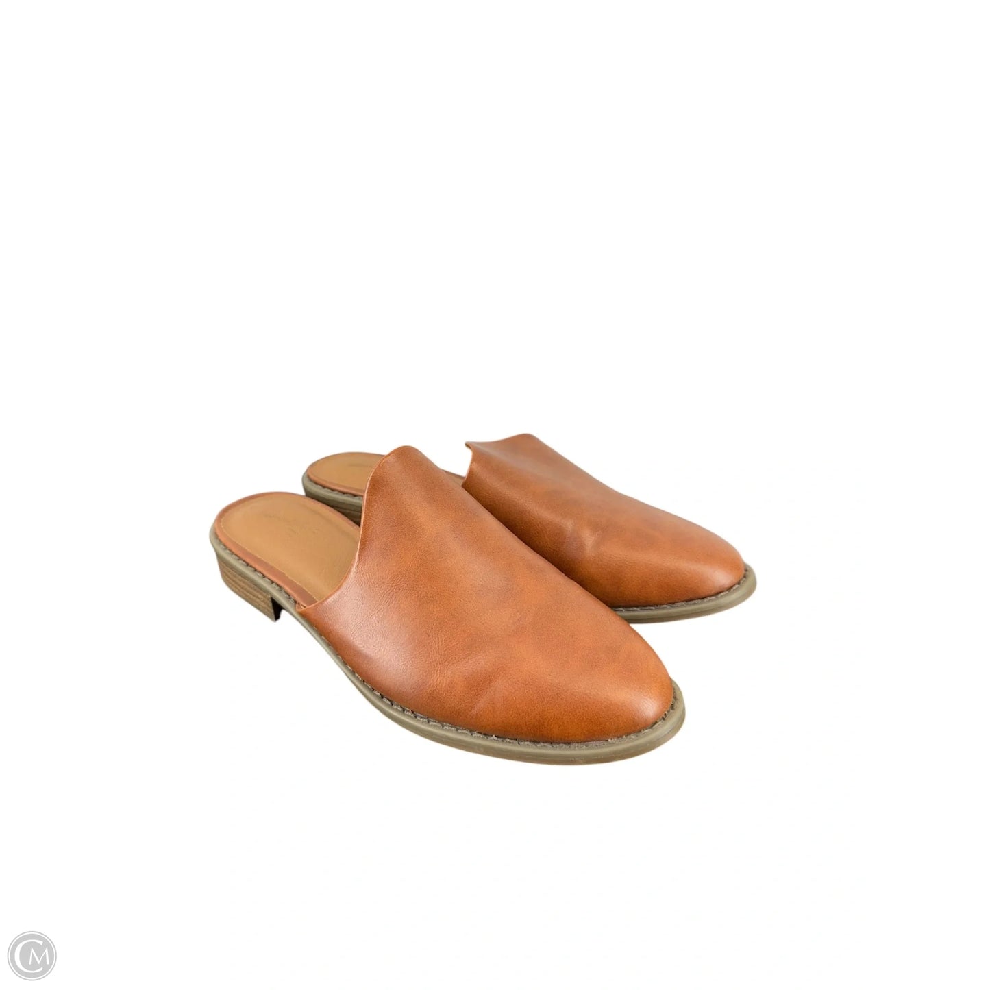 Shoes Flats By Universal Thread In Brown, Size: 7