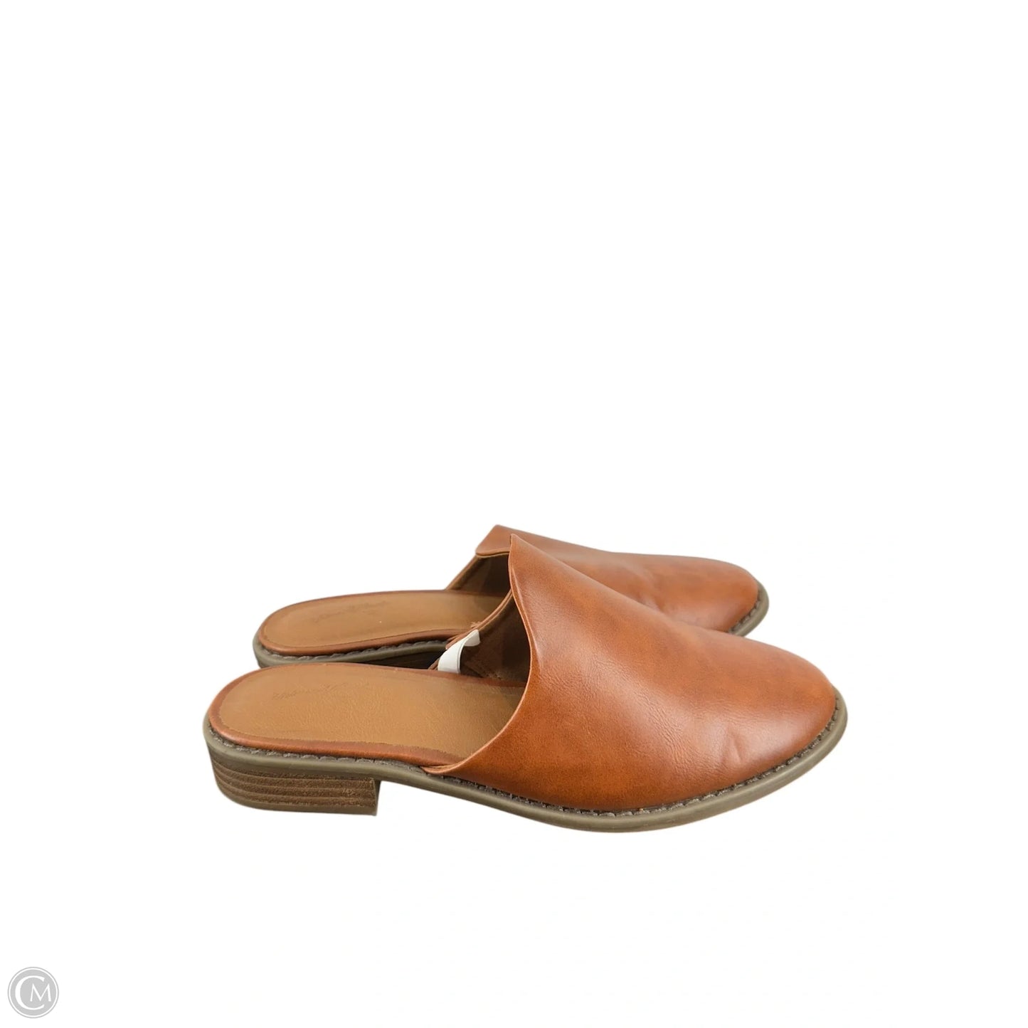 Shoes Flats By Universal Thread In Brown, Size: 7